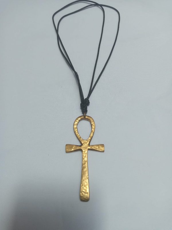 Stringed Ankh Necklace