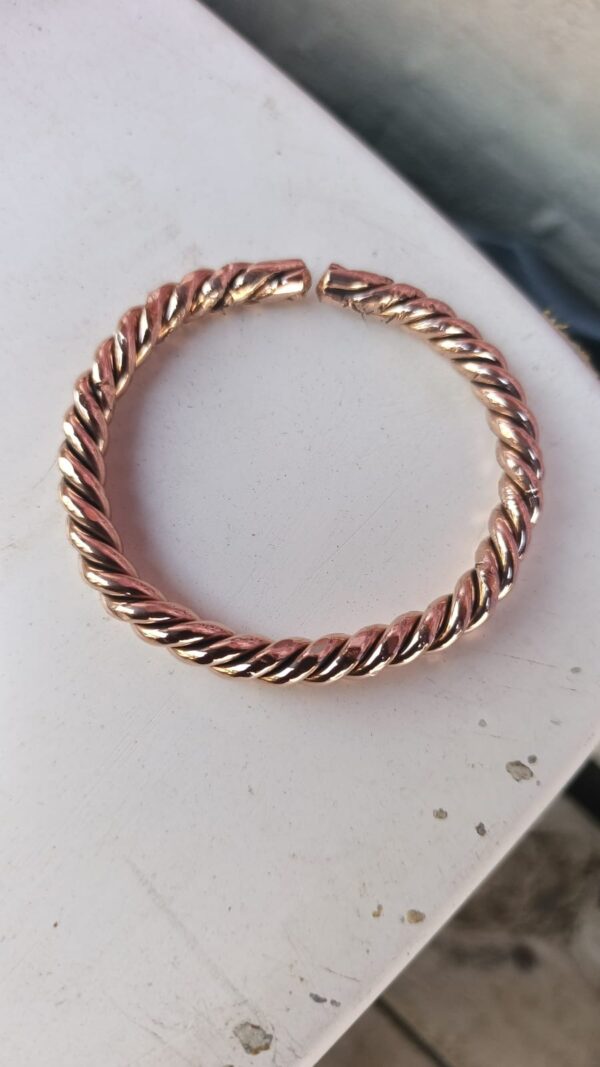 Copper Twisted Bracelet